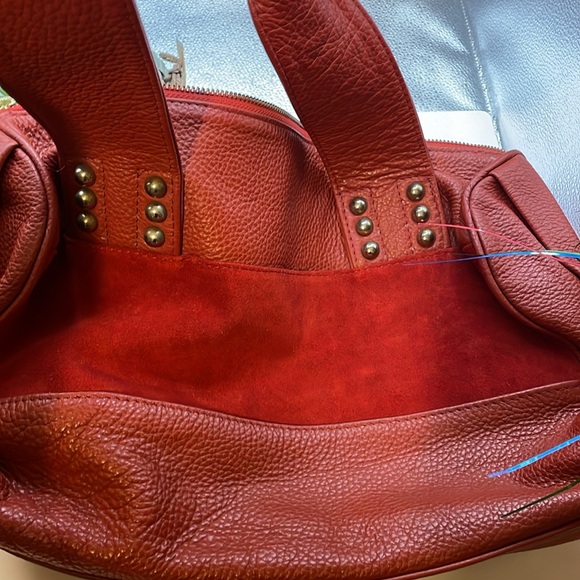 Vintage Genuine leather shoulder bag (000231) - Picture 6 of 15